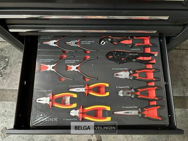 Ragnor 7 drawers roller cabinet - afbeelding 7 van  21