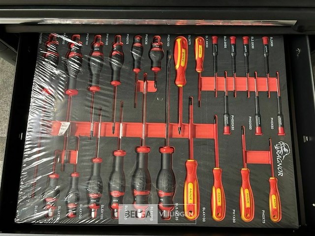 Ragnor 7 drawers roller cabinet - afbeelding 9 van  21