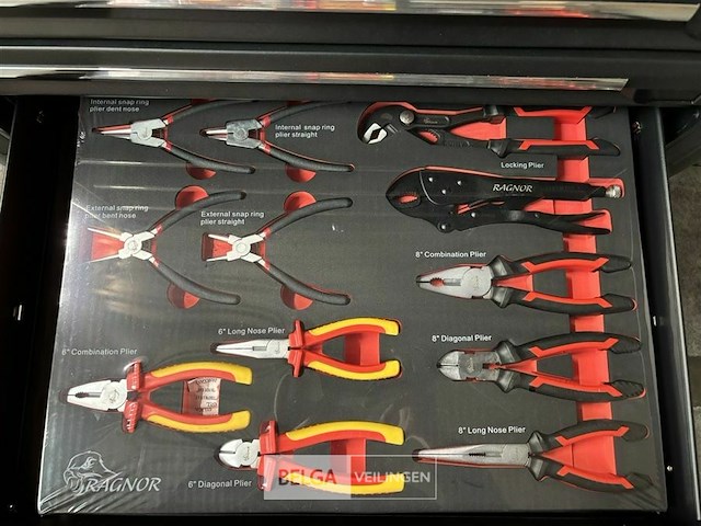 Ragnor 7 drawers roller cabinet - afbeelding 8 van  21