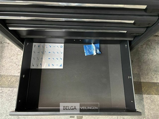 Ragnor 7 drawers roller cabinet - afbeelding 21 van  21