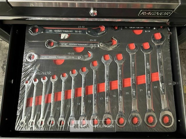 Ragnor 7 drawers roller cabinet - afbeelding 9 van  21