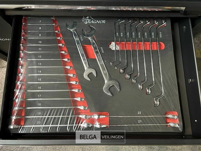 Ragnor 7 drawers roller cabinet - afbeelding 10 van  15