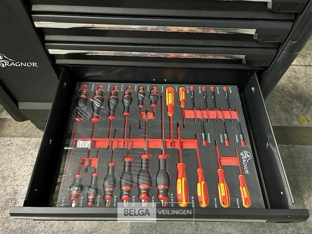 Ragnor 7 drawers roller cabinet - afbeelding 6 van  15