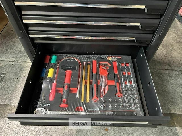 Ragnor 7 drawers roller cabinet - afbeelding 13 van  21