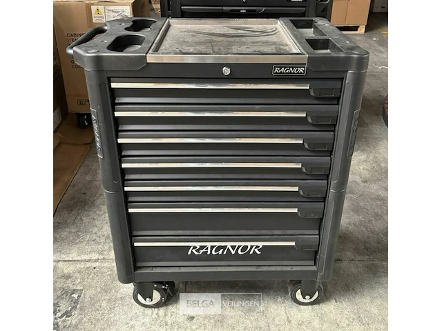 Ragnor 7 drawers roller cabinet - afbeelding 12 van  21