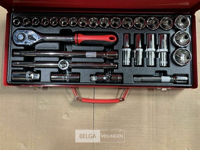 Ragnor 75 pcs socket set - afbeelding 4 van  4