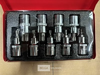 Ragnor 9 pcs socket bit set - afbeelding 4 van  4