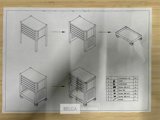 Ragnor rail car red - afbeelding 7 van  8