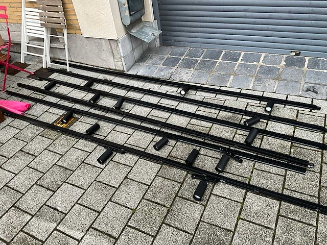 Rails met spots (6x) - afbeelding 2 van  6