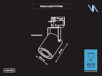 Railspot design gu10 armatuur(10x) - afbeelding 6 van  6