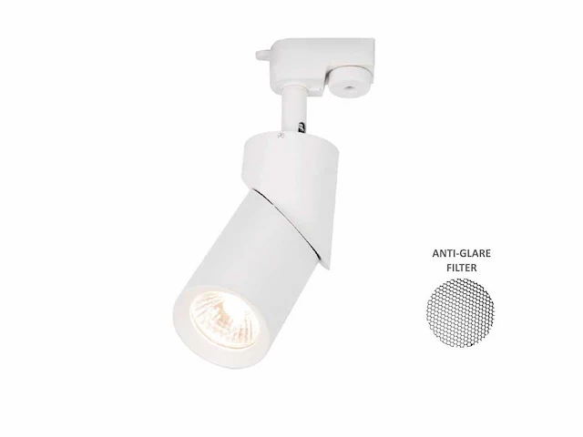 Railspot gu10 armatuur cilinder zand wit draaibaar(40x) - afbeelding 2 van  6