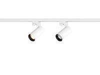 Railspot gu10 armatuur cilinder zand wit met zwart ring draaibaar(20x) - afbeelding 5 van  7