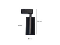 Railspot gu10 armatuur met ring (24x) - afbeelding 7 van  9