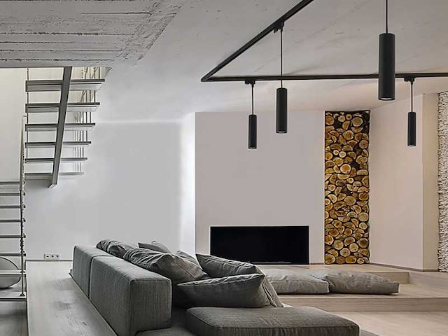 Railspot gu10 decoratief hanglamp 24cm (8x) - afbeelding 4 van  5