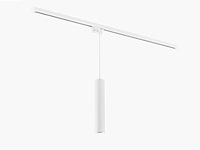 Railspot gu10 decoratief hanglamp cilinder 24cm zand wit(16x) - afbeelding 3 van  6