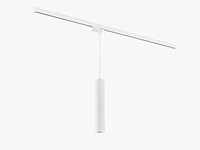 Railspot gu10 decoratief hanglamp cilinder 24cm zand wit(16x) - afbeelding 3 van  6