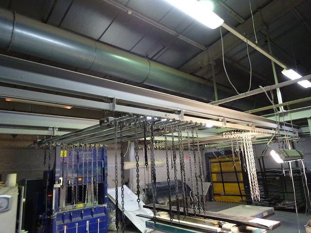 Railsysteem + 2x spuitcabine - afbeelding 5 van  21