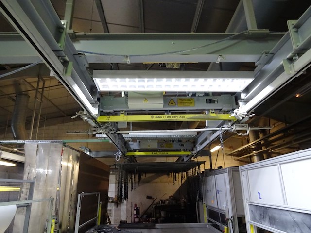 Railsysteem + 2x spuitcabine - afbeelding 7 van  21