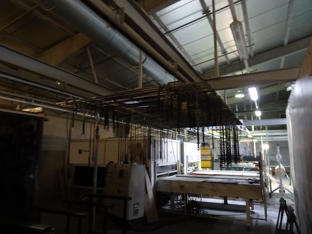 Railsysteem + 2x spuitcabine - afbeelding 20 van  21