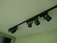 Railsysteem plafondverlichting met led-spots - afbeelding 5 van  6