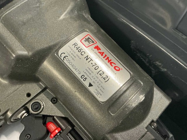 Rainco r45c nt-70 pneumatische tacker - afbeelding 2 van  3