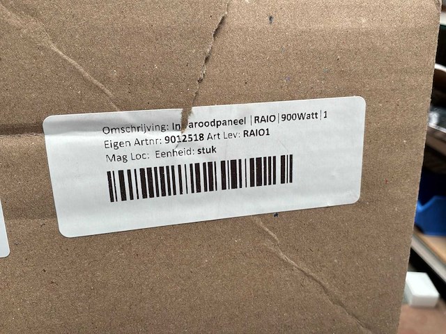 Raio 9012518 infrarood paneel - afbeelding 2 van  3