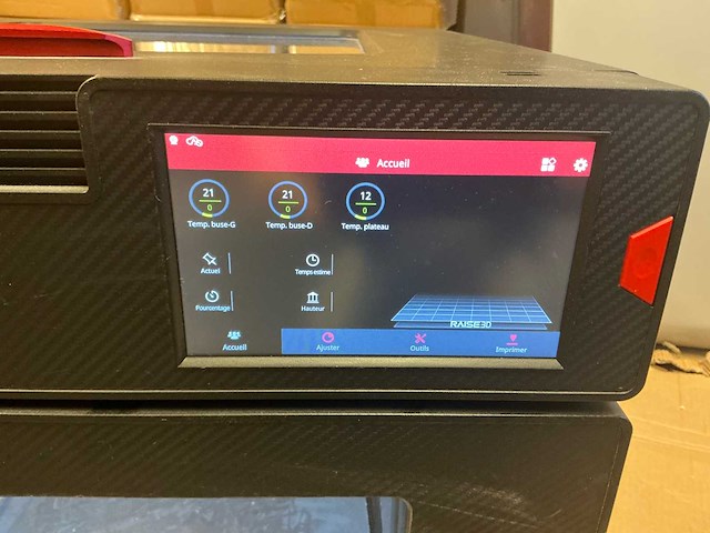 Raised 3d e2 idex 3d printer - afbeelding 14 van  14