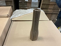 Raja 5x25cm papieren nekfles omhulsels (2600x) - afbeelding 2 van  3