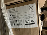 Raja 5x25cm papieren nekfles omhulsels (2600x) - afbeelding 1 van  3