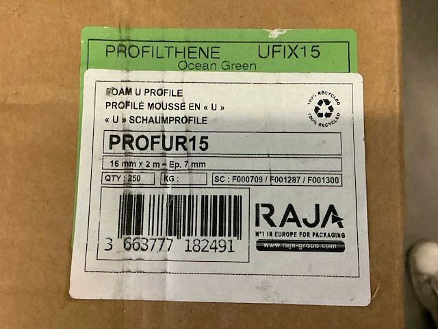 Raja partij profur15 u-profielen - afbeelding 4 van  5