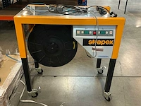 Rajapack strapex verrijdbare omsnoeringsmachine
