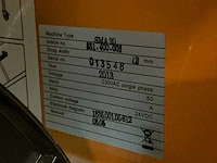 Rajapack strapex verrijdbare omsnoeringsmachine - afbeelding 3 van  7