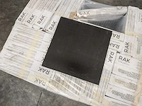 Rak gpd57up zwart mat 40x40 cm tegel 134,4 m² - afbeelding 3 van  7