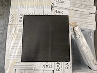 Rak gpd57up zwart mat 40x40 cm tegel 33,6 m²