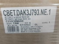 Rako betonico light beige mat 30x30 cm tegel 43,83 m² - afbeelding 4 van  7