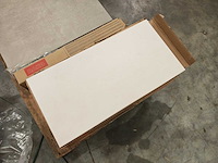 Rako extra white beige mat wandtegel 29,8x59,8 cm 7,55 m² - afbeelding 2 van  6