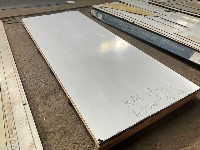 Ral 9001 rockpanel platen (4x) - afbeelding 3 van  4