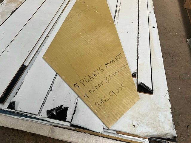 Ral 9005 diverse rockpanel platen (6x) - afbeelding 3 van  5