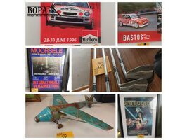 Rally en mancave verzamel items