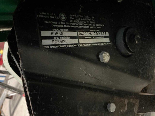 Rally rd550 grondfrees - afbeelding 7 van  7