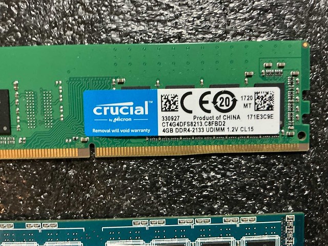 Ram geheugen 4gb ddr4 computeronderdeel (6x) - afbeelding 4 van  7