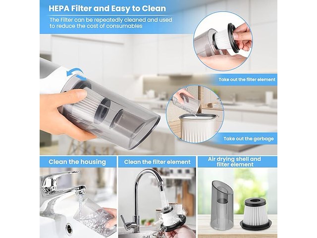 Ramokey hl 266 accu-handstofzuiger - afbeelding 5 van  5