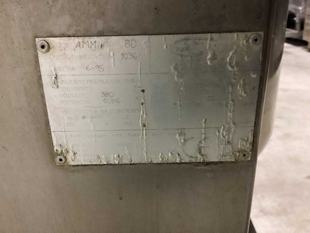 Ramon am 80l mengmachine - afbeelding 4 van  5