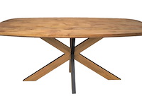 Rampur salontafel in massief hout - afbeelding 1 van  1