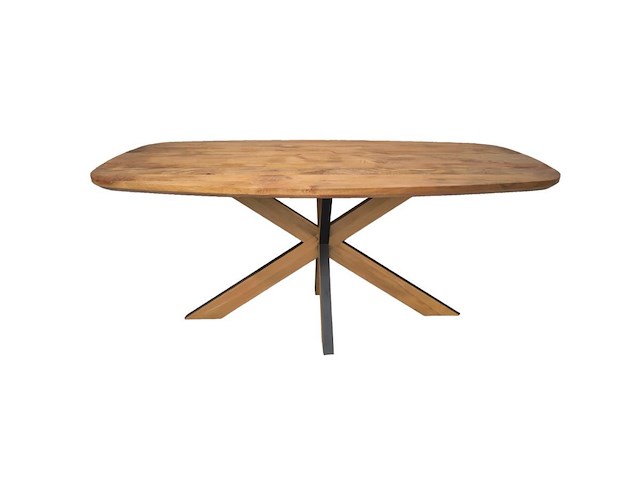 Rampur salontafel in massief hout - afbeelding 1 van  1