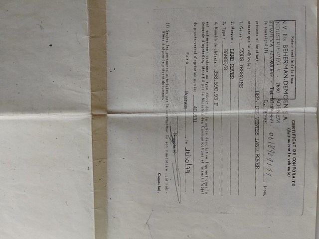 Range rover classic suffix f, 1980 - afbeelding 5 van  16