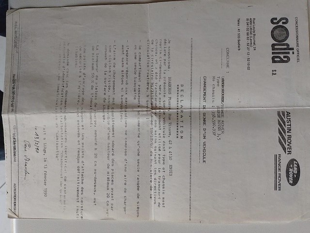 Range rover classic suffix f, 1980 - afbeelding 8 van  16