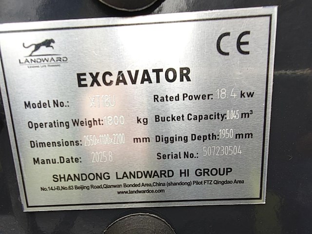 Ranger - 2025 - xt-18u - minigraafmachine (new) - afbeelding 3 van  30