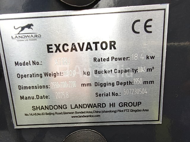 Ranger - 2025 - xt-18u - minigraafmachine - afbeelding 1 van  9