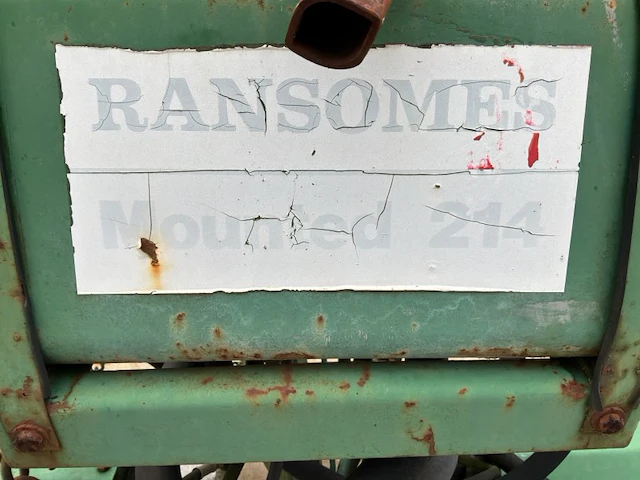 Ransomes mounted 214 kooimaaier - afbeelding 7 van  15